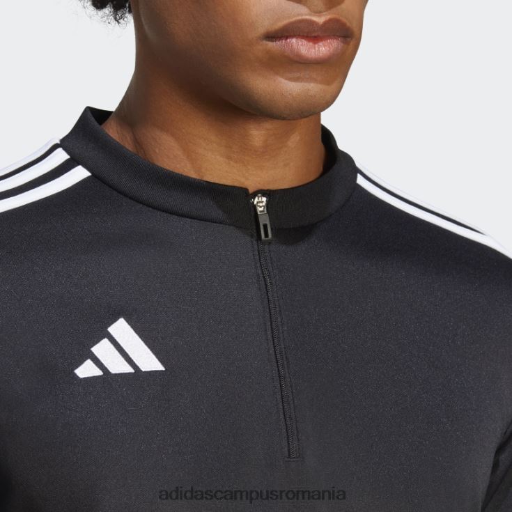 adidas campus romania top de antrenament club negru tiro 23 bărbați alb negru J266N213876