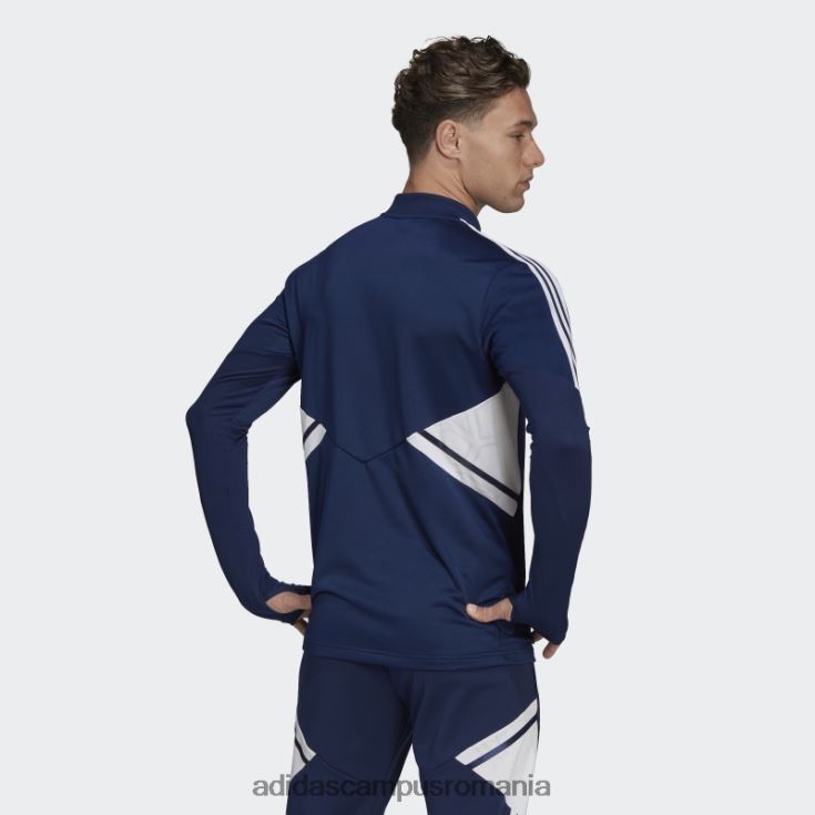 adidas campus romania top de antrenament condivo 22 bleumarin bărbați bleumarin/alb J266N213852