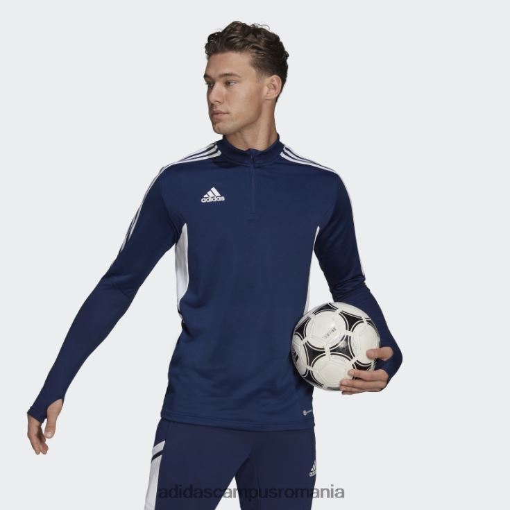 adidas campus romania top de antrenament condivo 22 bleumarin bărbați bleumarin/alb J266N213852