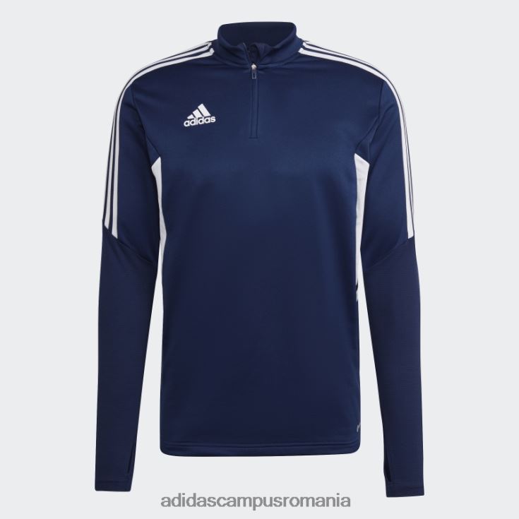 adidas campus romania top de antrenament condivo 22 bleumarin bărbați bleumarin/alb J266N213852