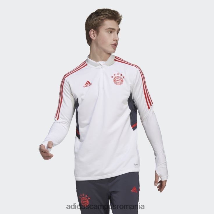 adidas campus romania top de antrenament fc bayern condivo 22 alb bărbați alb J266N214137