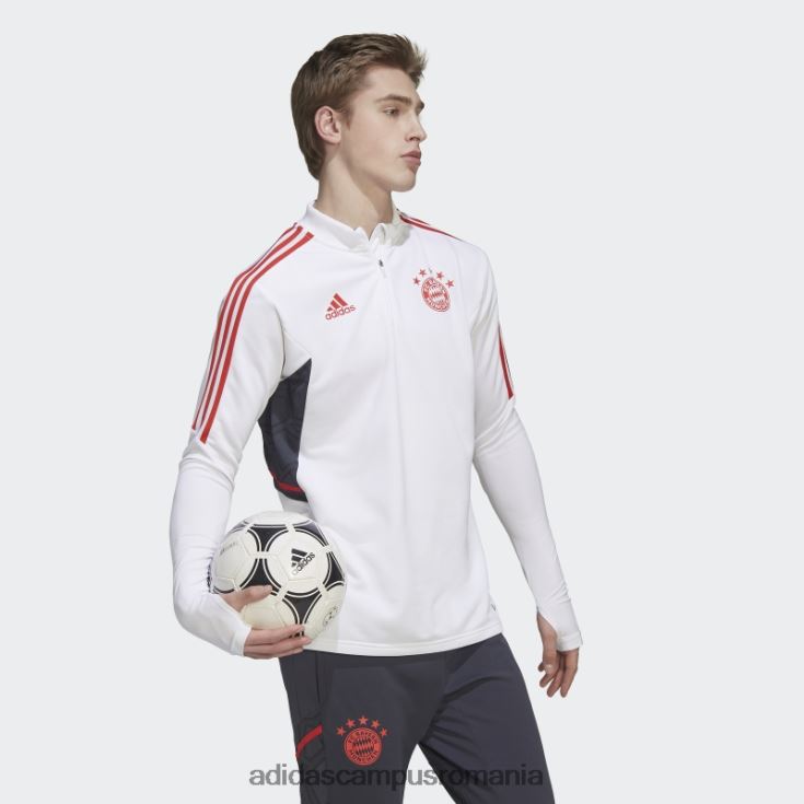adidas campus romania top de antrenament fc bayern condivo 22 alb bărbați alb J266N214137