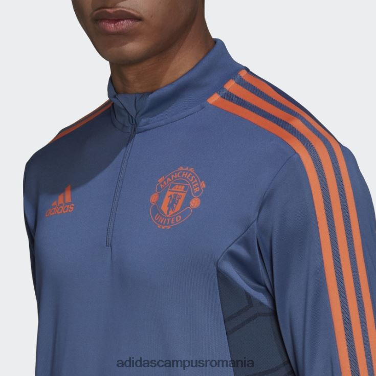 adidas campus romania top de antrenament manchester united condivo 22 albastru bărbați albastru J266N213880