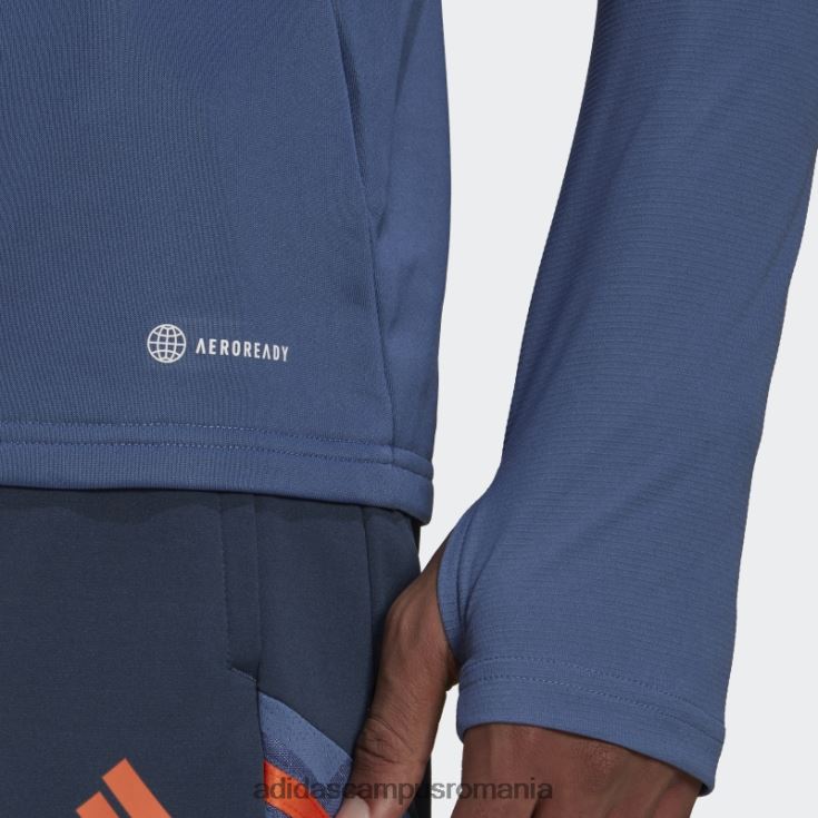 adidas campus romania top de antrenament manchester united condivo 22 albastru bărbați albastru J266N213880