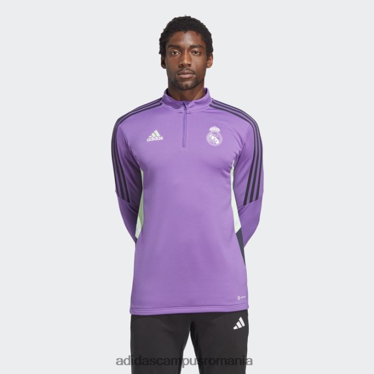 adidas campus romania top de antrenament mov real madrid condivo 22 bărbați Violet J266N26119