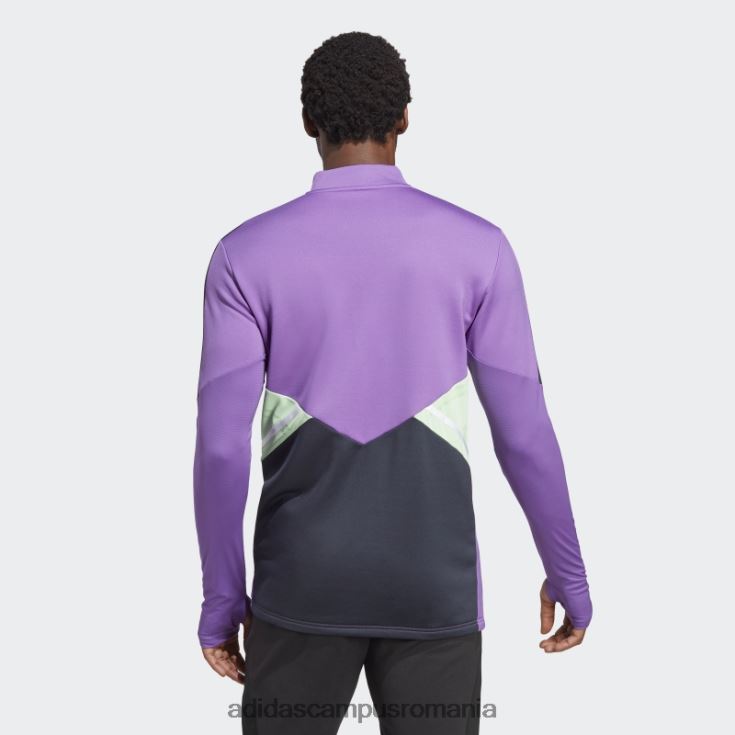 adidas campus romania top de antrenament mov real madrid condivo 22 bărbați Violet J266N26119
