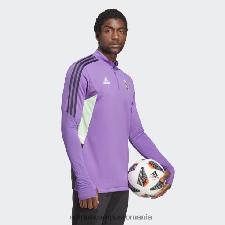 adidas campus romania top de antrenament mov real madrid condivo 22 bărbați Violet J266N26119