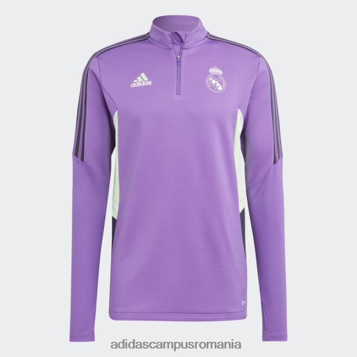 adidas campus romania top de antrenament mov real madrid condivo 22 bărbați Violet J266N26119