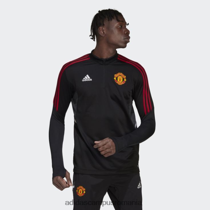 adidas campus romania top de antrenament negru manchester united condivo 22 bărbați negru J266N213870