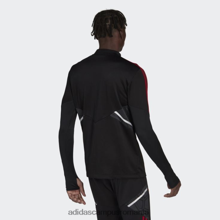adidas campus romania top de antrenament negru manchester united condivo 22 bărbați negru J266N213870