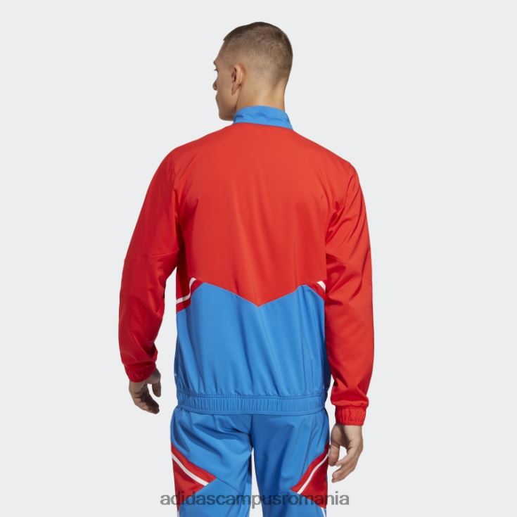 adidas campus romania top de prezentare fc bayern condivo 22 roșu bărbați roșu/regal J266N215214