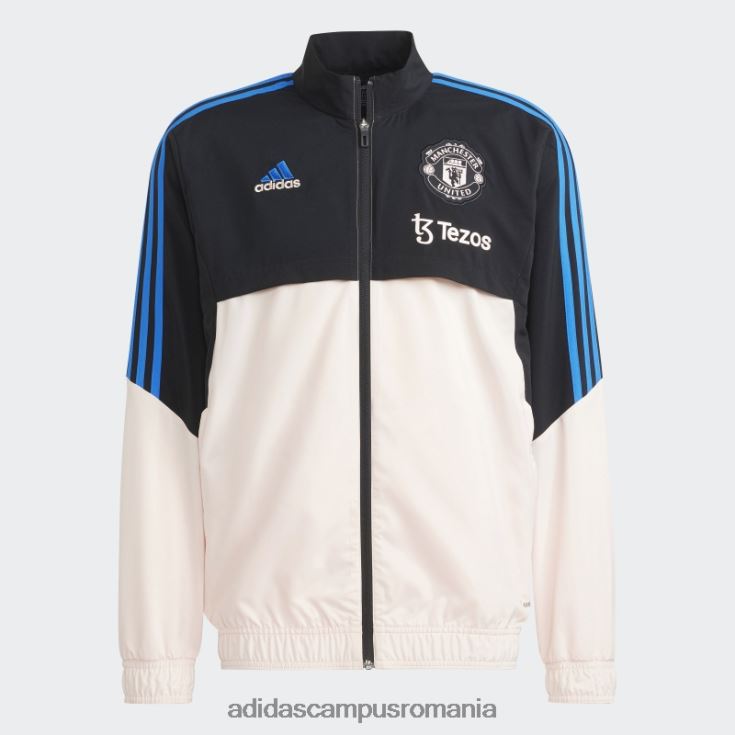 adidas campus romania top negru manchester united condivo 22 de prezentare bărbați negru/roz glacial J266N213438