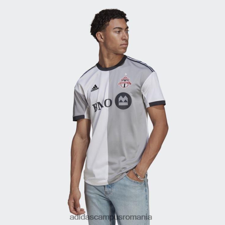 adidas campus romania toronto fc 22/23 deplasare tricou autentic alb adidas bărbați alb/onix deschis J266N27482