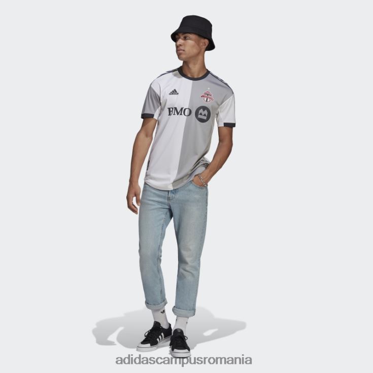adidas campus romania toronto fc 22/23 deplasare tricou autentic alb adidas bărbați alb/onix deschis J266N27482