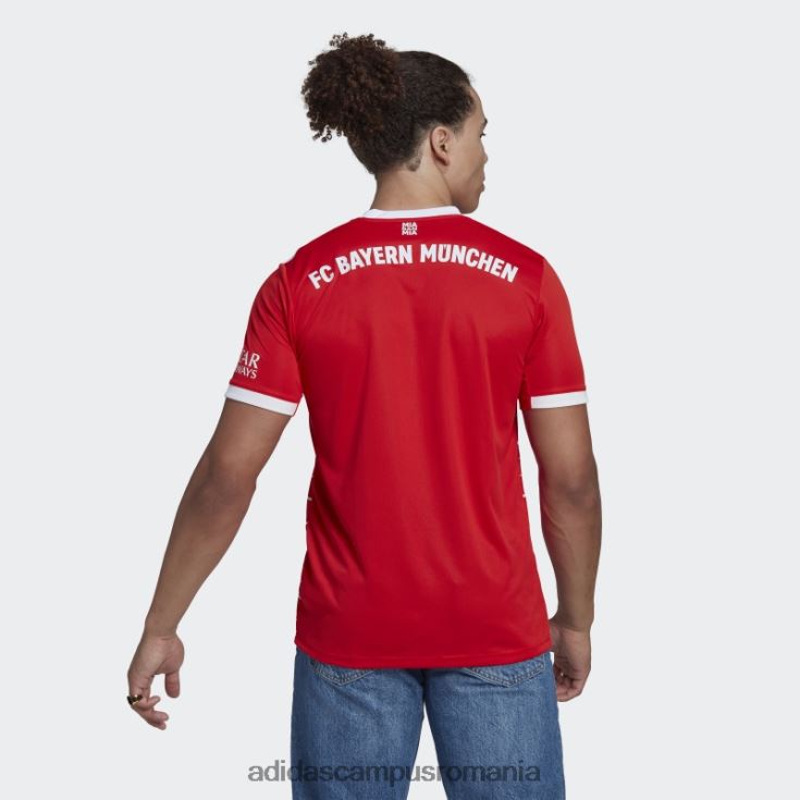 adidas campus romania tricou acasă fc bayern 22/23 roșu adidas bărbați roșu J266N2792