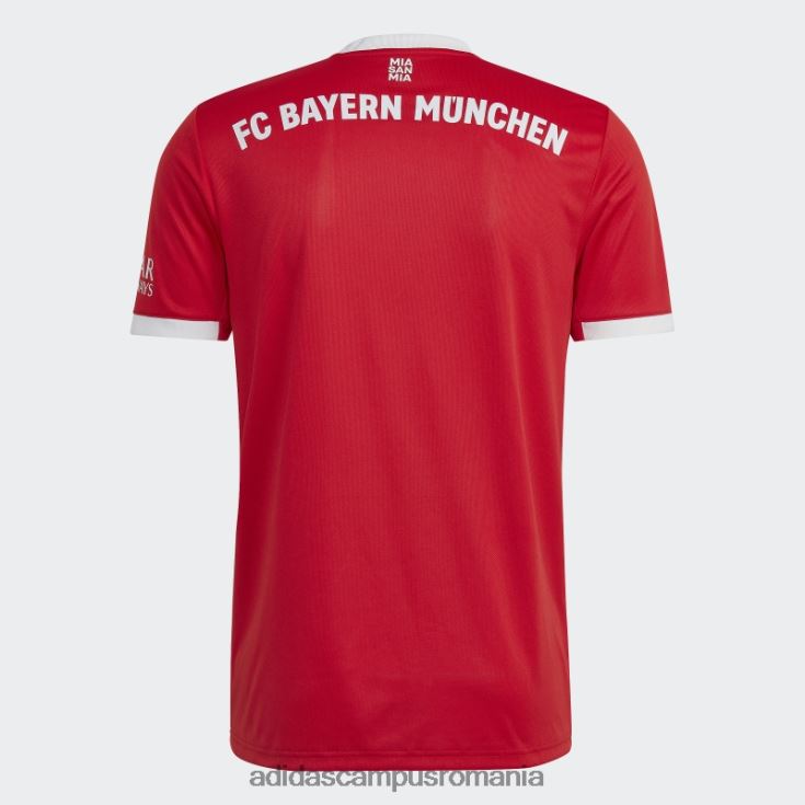 adidas campus romania tricou acasă fc bayern 22/23 roșu adidas bărbați roșu J266N2792