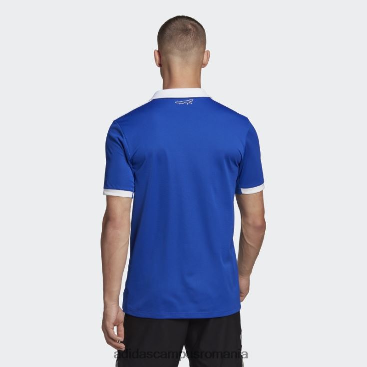 adidas campus romania tricou acasă leicester city fc 22/23 albastru îndrăzneț bărbați albastru îndrăzneț J266N214144