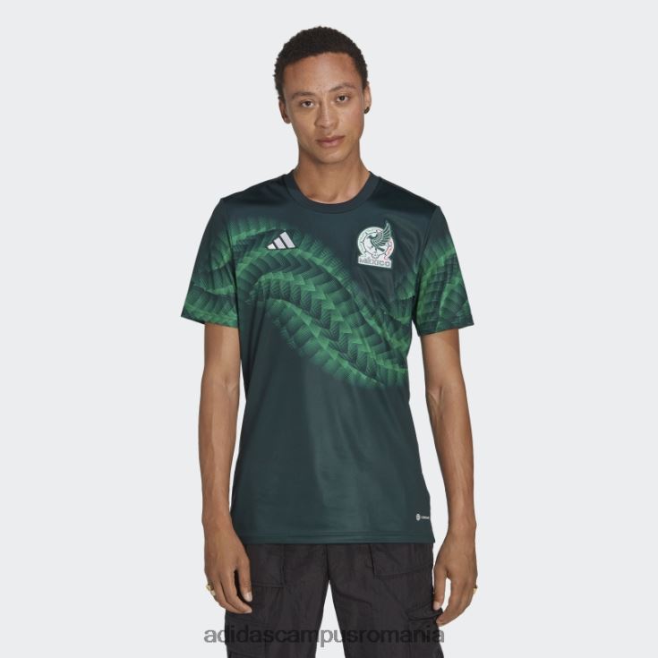 adidas campus romania tricou adidas de pre-meci de noapte verde mexic bărbați noapte verde/verde J266N27257