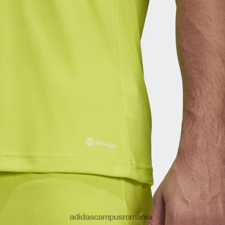 adidas campus romania tricou adidas entrada 22 galben sol bărbați galben sol J266N213509