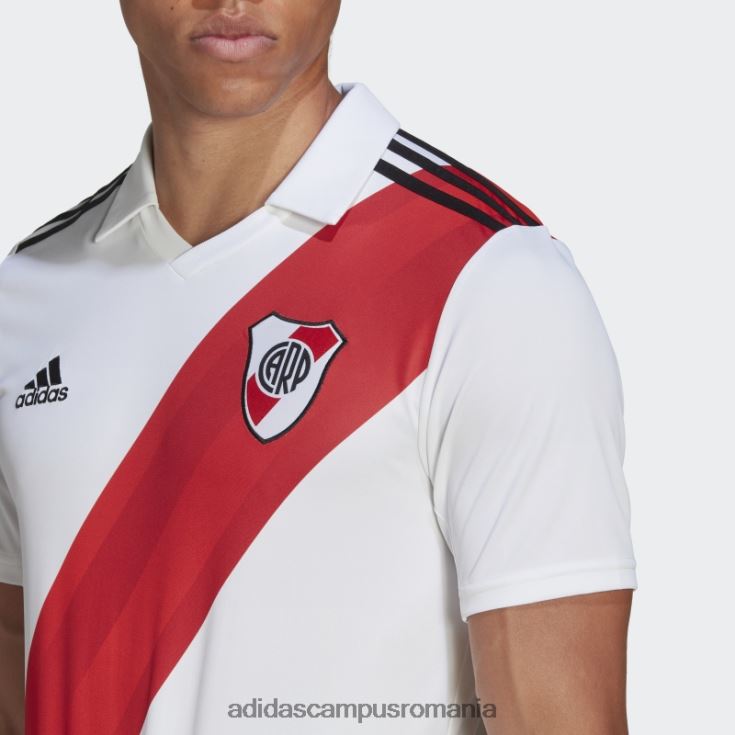 adidas campus romania tricou alb River Plate 22/23 acasă bărbați alb J266N215191
