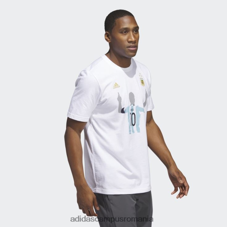 adidas campus romania tricou alb al câștigătorilor din Argentina 2022 bărbați alb/soccr-arq-sau J266N25374
