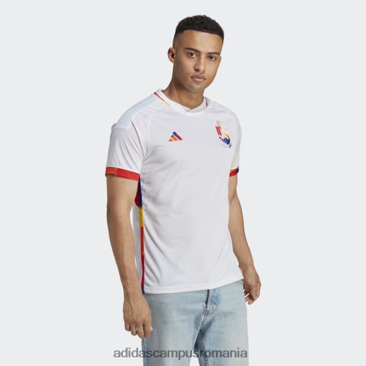 adidas campus romania tricou alb belgia 22 deplasare bărbați alb J266N24936