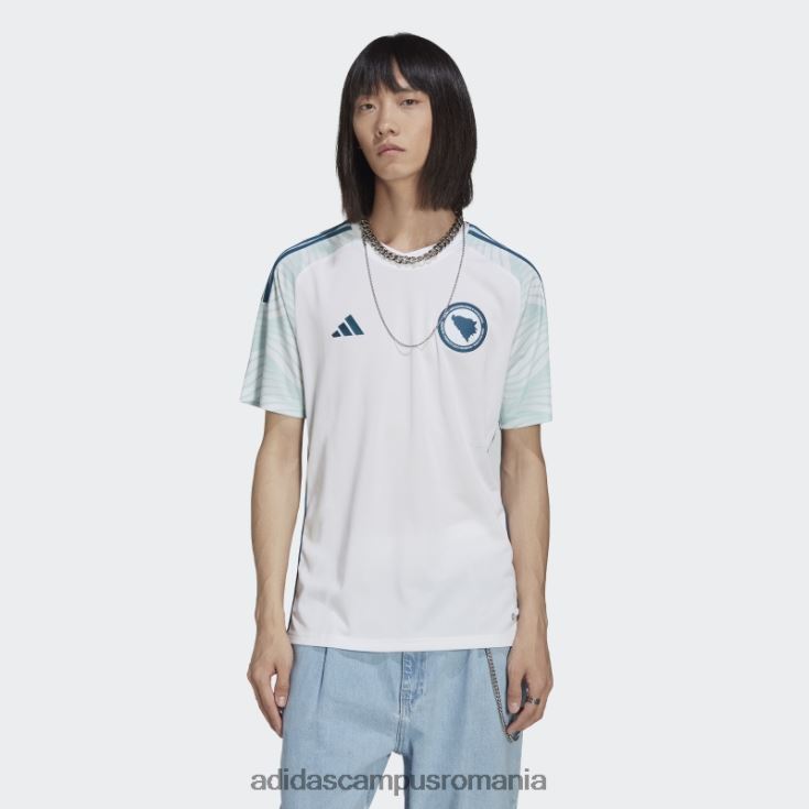 adidas campus romania tricou alb bosnia 22 deplasare bărbați alb J266N214128