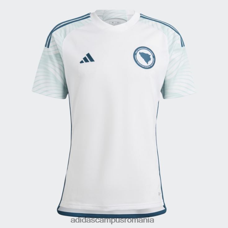 adidas campus romania tricou alb bosnia 22 deplasare bărbați alb J266N214128