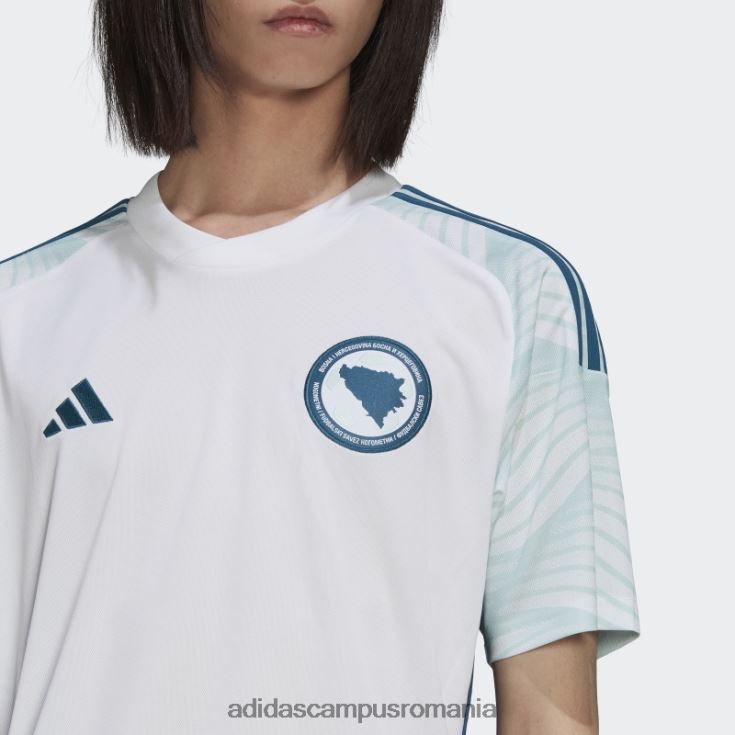 adidas campus romania tricou alb bosnia 22 deplasare bărbați alb J266N214128