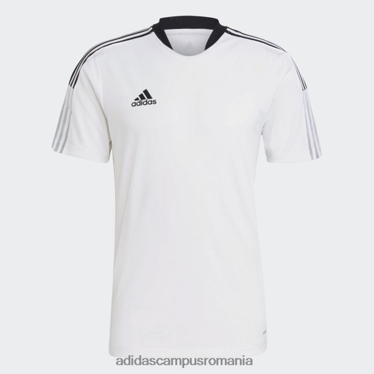 adidas campus romania tricou alb de antrenament tiro 21 bărbați alb J266N26490