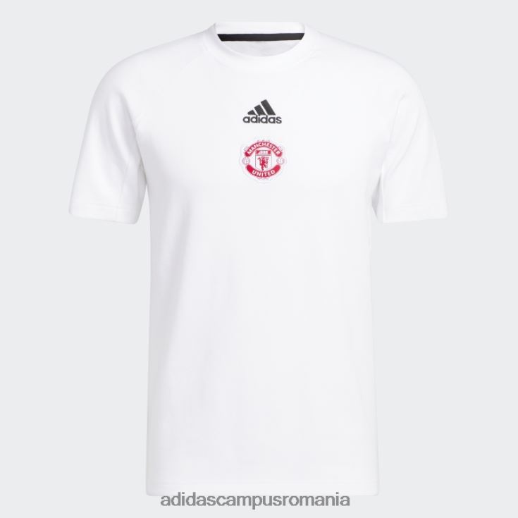 adidas campus romania tricou alb de călătorie manchester united bărbați alb J266N214320