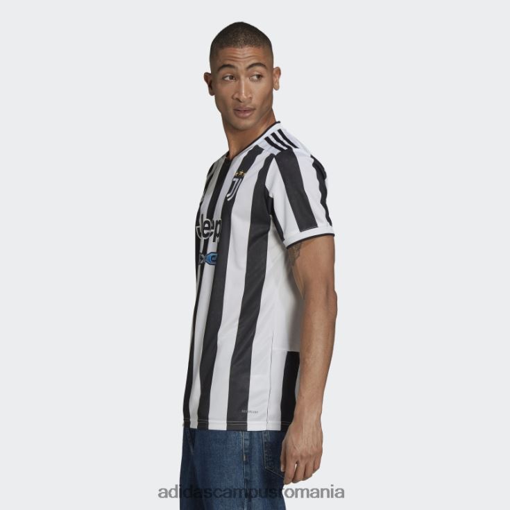 adidas campus romania tricou alb juventus 21/22 acasă bărbați alb negru J266N215257
