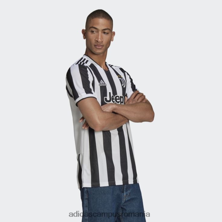 adidas campus romania tricou alb juventus 21/22 acasă bărbați alb negru J266N215257