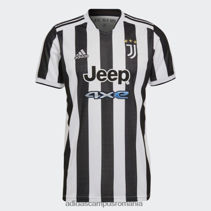 adidas campus romania tricou alb juventus 21/22 acasă bărbați alb negru J266N215257