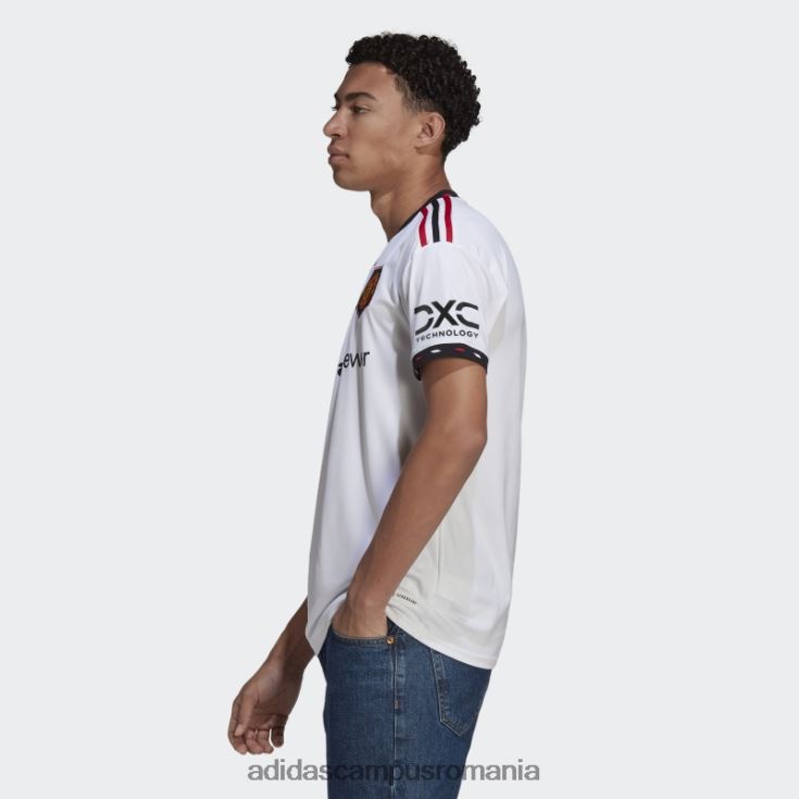 adidas campus romania tricou alb manchester united 22/23 deplasare bărbați alb J266N2754