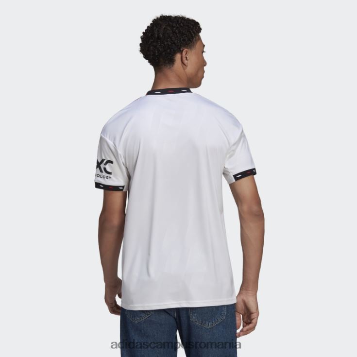 adidas campus romania tricou alb manchester united 22/23 deplasare bărbați alb J266N2754