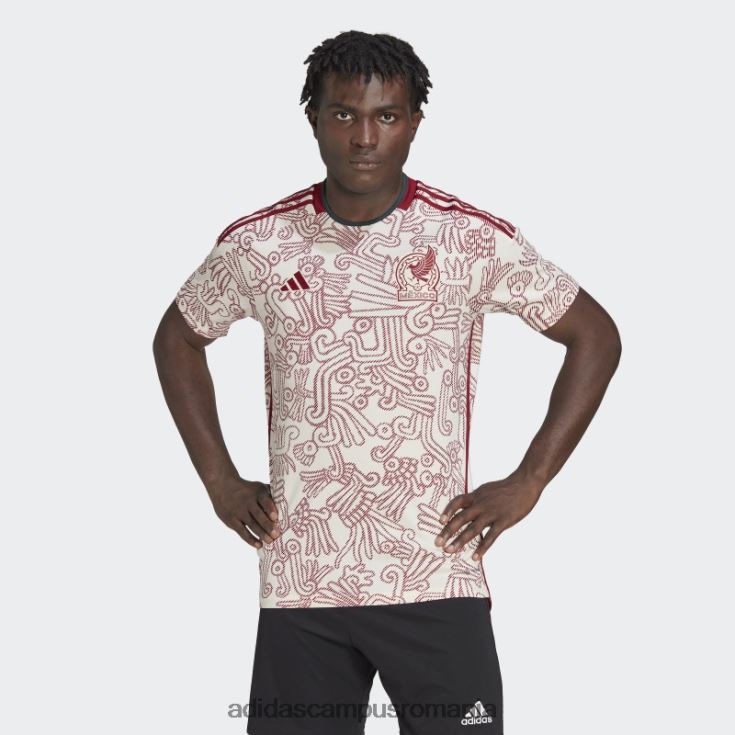 adidas campus romania tricou alb mexic 22 deplasare adidas bărbați alb J266N26813