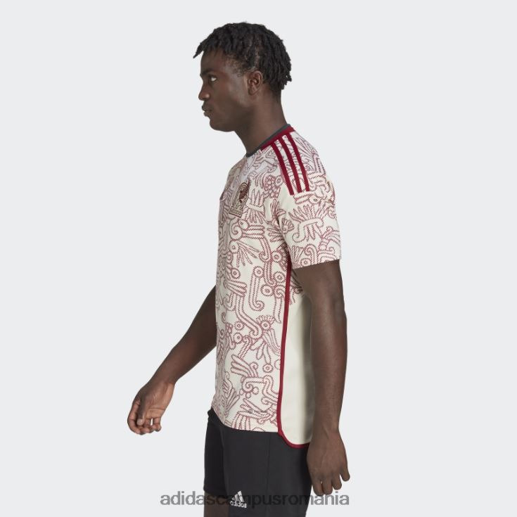 adidas campus romania tricou alb mexic 22 deplasare adidas bărbați alb J266N26813