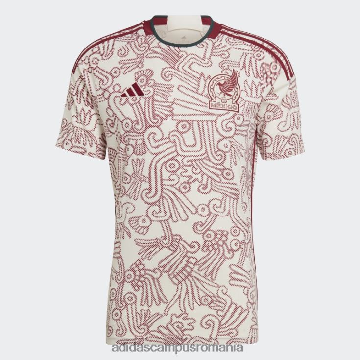 adidas campus romania tricou alb mexic 22 deplasare adidas bărbați alb J266N26813