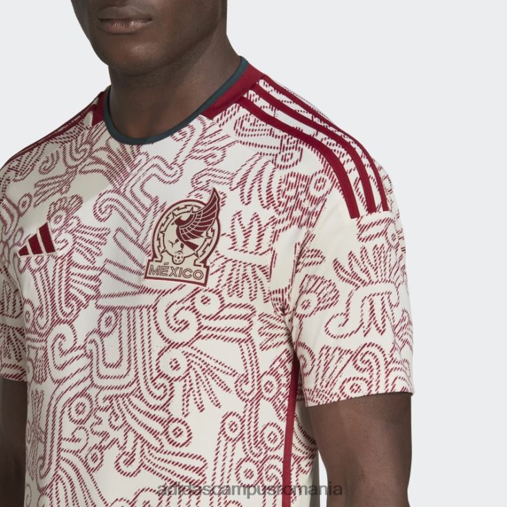 adidas campus romania tricou alb mexic 22 deplasare adidas bărbați alb J266N26813