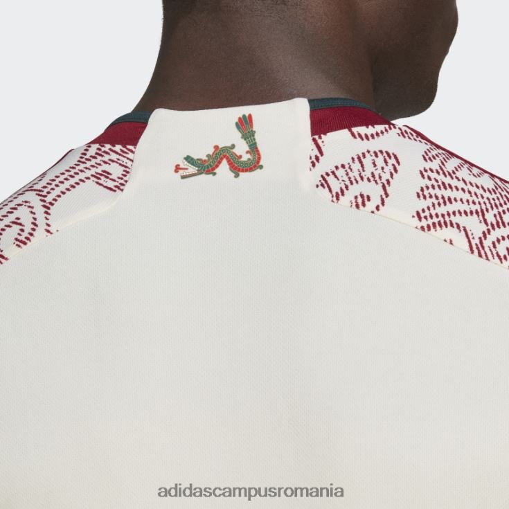 adidas campus romania tricou alb mexic 22 deplasare adidas bărbați alb J266N26813