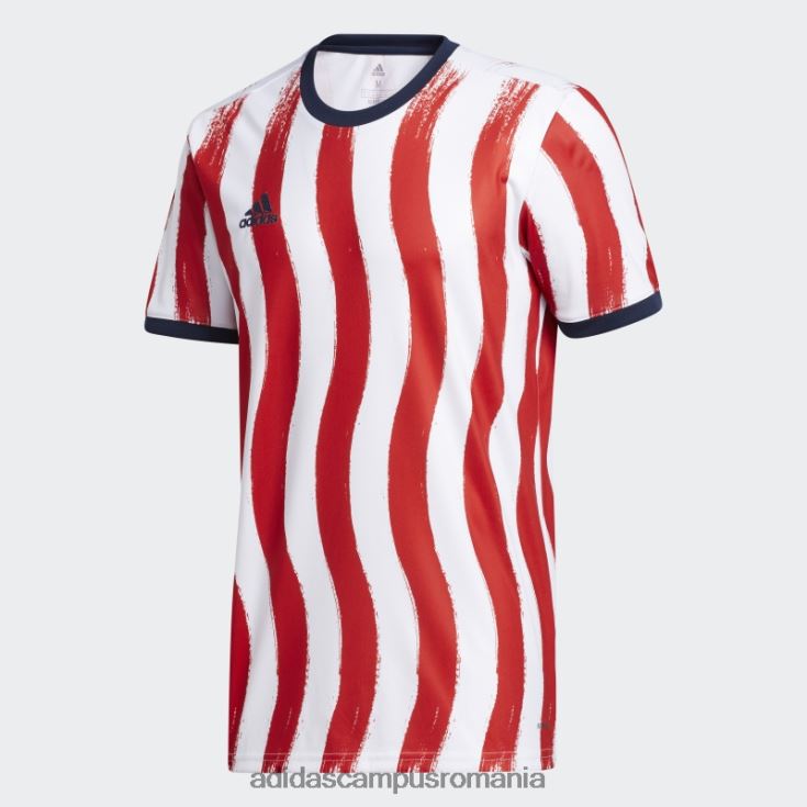 adidas campus romania tricou alb mls pre-meci bărbați alb/rosu/marin J266N215047