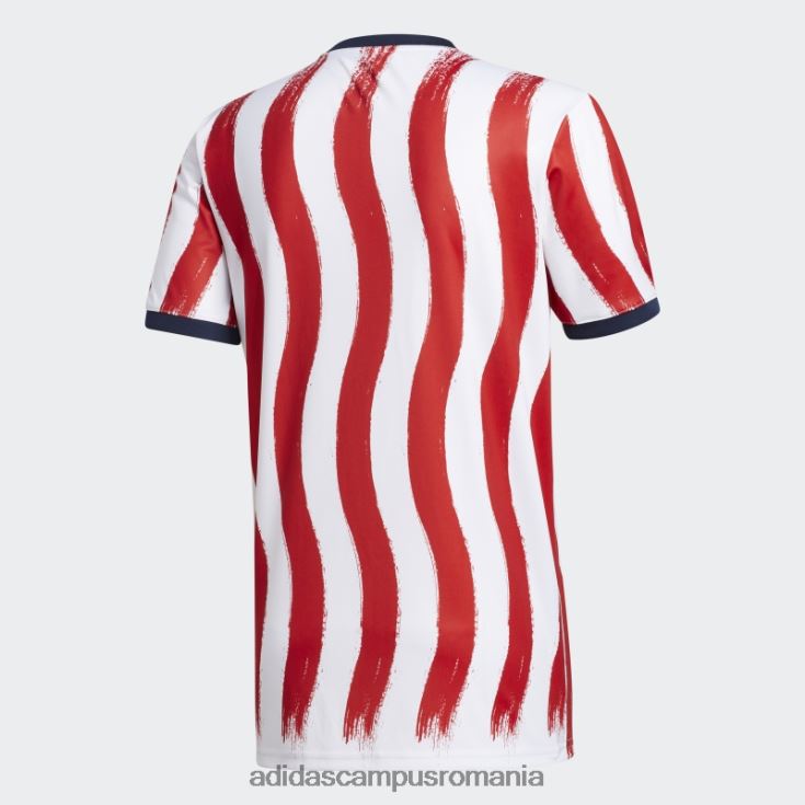 adidas campus romania tricou alb mls pre-meci bărbați alb/rosu/marin J266N215047