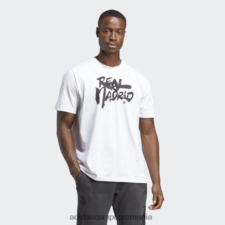 adidas campus romania tricou alb real madrid chinese story bărbați alb J266N214290