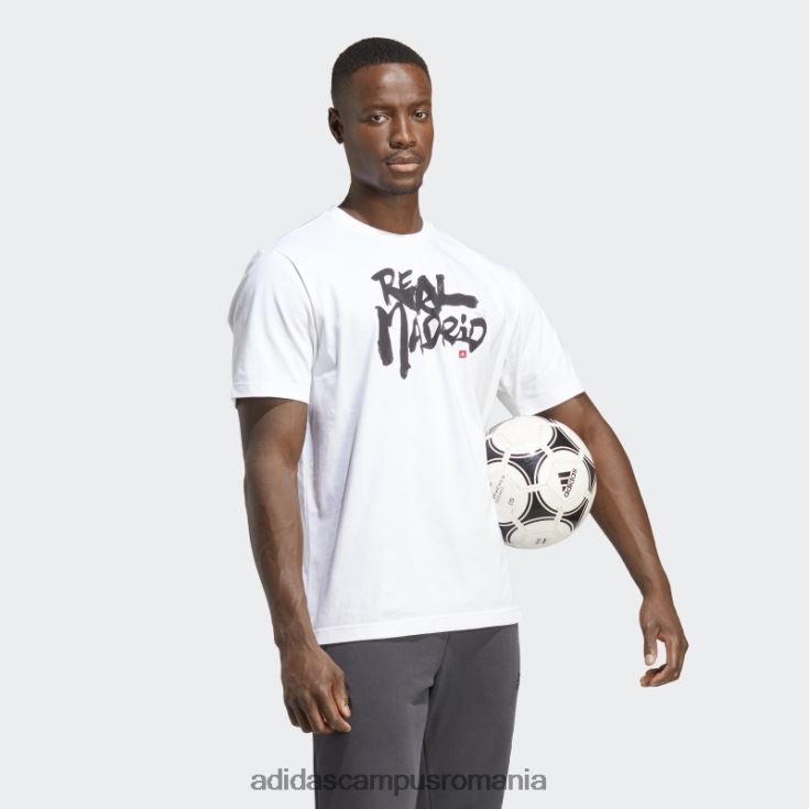 adidas campus romania tricou alb real madrid chinese story bărbați alb J266N214290