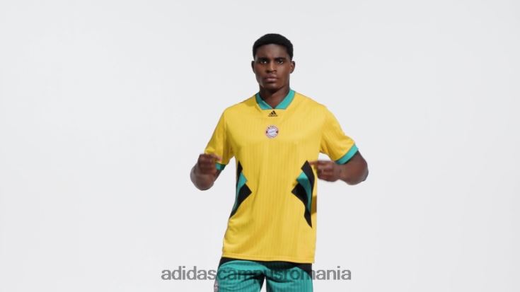 adidas campus romania tricou auriu fc bayern icon bărbați aur J266N25836