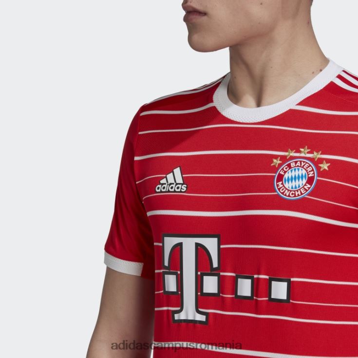 adidas campus romania tricou autentic adidas fc bayern 22/23 home roșu bărbați roșu J266N213611