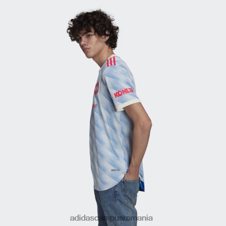 adidas campus romania tricou autentic alb manchester united 21/22 deplasare bărbați alb J266N214657