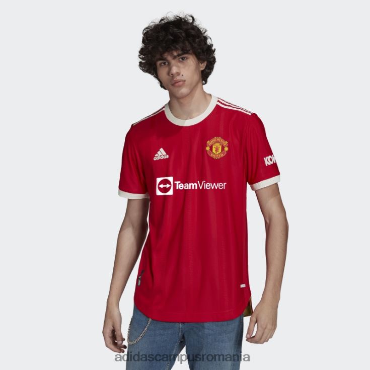 adidas campus romania tricou autentic manchester united 21/22 acasă, roșu real bărbați roșu adevărat J266N214972