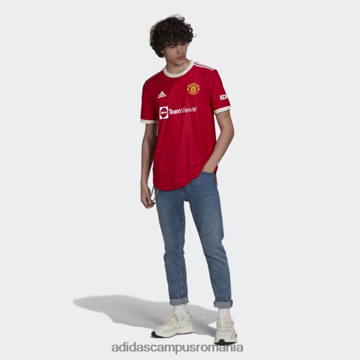 adidas campus romania tricou autentic manchester united 21/22 acasă, roșu real bărbați roșu adevărat J266N214972